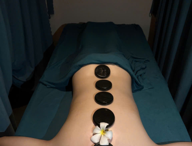 Hot stone massage
